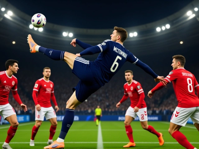 McTominay's Stunning Overhead Kick Saves Scotland 1-1 vs Switzerland, Earns 'Best Ever' Praise